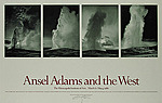 Ansel Adams, Ansel Adams and the West, Old Faithful Geyers 1941-42 