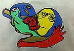 Karel Appel, The Silver Kiss