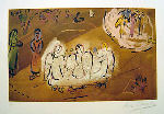Marc Chagall, Abraham et les Trois Anges