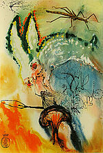 Salvador Dali, Down the Rabbit Hole