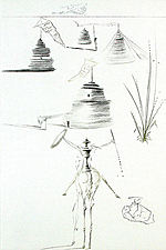 Salvador Dali, The Camp of King Marc