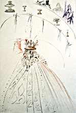Salvador Dali, The Cavaliers of King Arthur