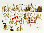 Salvador Dali, Les Moulins (The Mills)