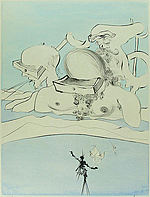 Salvador Dali, Flung Out Like a Fag-End by the Big-Wigs