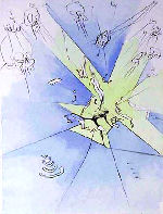 A Shattering Entrance to the USA by Salvador Dali