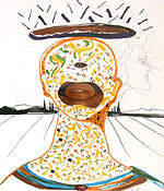Salvador Dali, Cyclopean Make-up