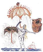 Salvador Dali, Anti-Umbrella with Atomized Liquid