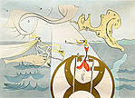 Al Machine a Coudre (Sewing Machine) by Salvador Dali