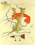 Salvador Dali, La telephone (Telephone)