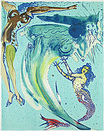 Salvador Dali, The Little Mermaid