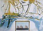 Salvador Dali, American Yachting Scene