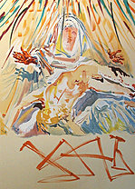 Salvador Dali, La pieta nera (Black Madonna)
