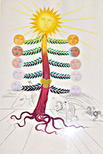 Lune (Luna geminata) by Salvador Dali
