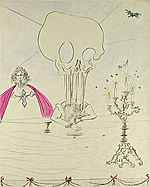 Salvador Dali, Le Banquet