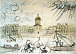 Academie des Beaux Arts by Salvador Dali