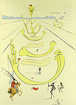 Salvador Dali, Mask of Death (Masque de la mort)