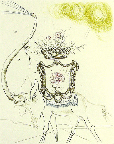 Salvador Dali Elephant Royale