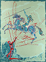 Salvador Dali, Joan of Arc (The spearthrower)
