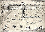 Salvador Dali, La Grande Place des Vosges