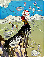 Salvador Dali, The Earth Goddess