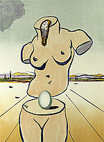 Salvador Dali, Birth of Venus (Torso)