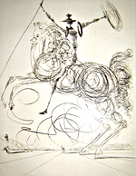 Salvador Dali, Don Quichotte