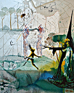 Salvador Dali, Damis's Dilemma