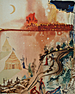Salvador Dali, The Siege of Jerusalem