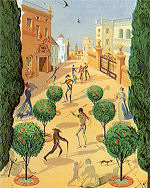 A Place in Seville by Salvador Dali