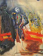 A Tribute to Escamillo by Salvador Dali
