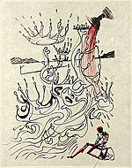 Salvador Dali, Fleuve D'abondance (river of plenty)