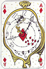 Ace of Diamonds by Salvador Dali