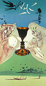 Ace of Cups by Salvador Dali