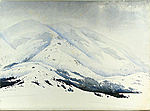 Eyvind Earle, Snowy Mountain