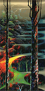 A Touch of Autumn by Eyvind Earle