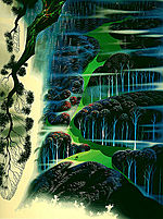 A Vagrant Dream by Eyvind Earle
