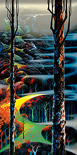 A Touch of Autumn by Eyvind Earle