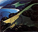 Above the Sea by Eyvind Earle
