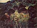 Eyvind Earle, Autumn Fields