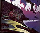 Eyvind Earle, Barns By The Sea