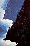 Eyvind Earle, Blue Big Sur