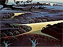 Eyvind Earle, Blue Fog