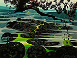 Eyvind Earle, Mystic Mountain