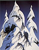 Eyvind Earle, Snow Trees