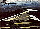 Eyvind Earle, California Hills