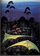 Eyvind Earle, Inland From The Sea