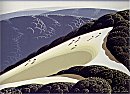 Eyvind Earle, Sierra Madre Foothills