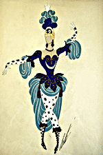 Erte, Danseuse Soliste