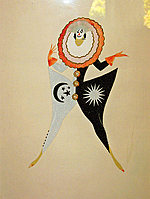 Erte, Clowns - Theatre Calderon Barcelonia