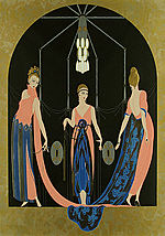 Erte, Three Graces